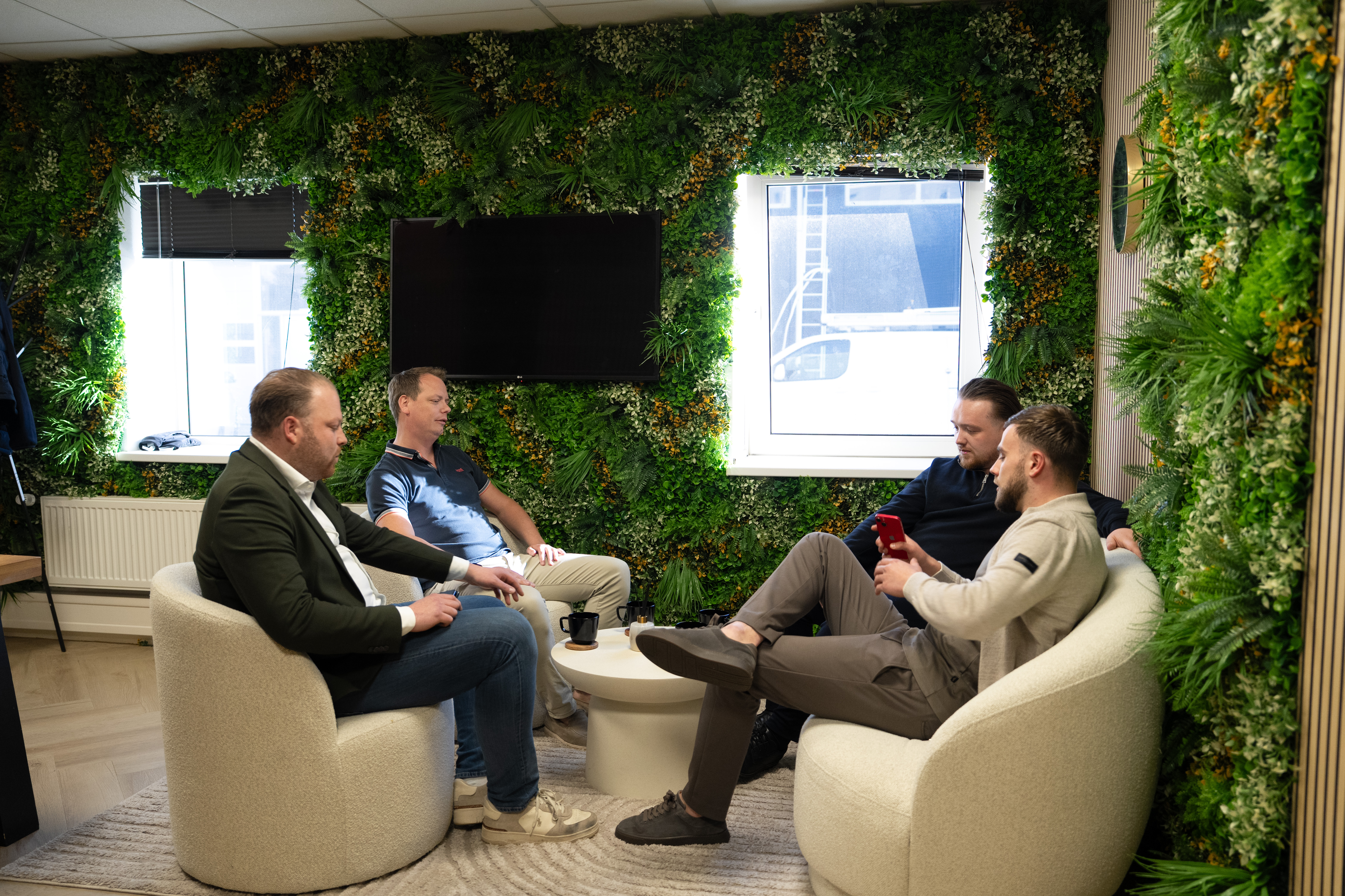 Adviseurs van Serviceloket Nederland in gesprek